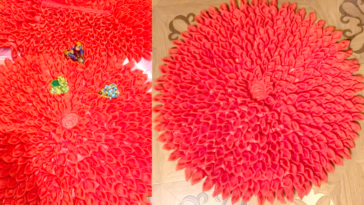 Коврик из остатков тюля. Коврики из старого тюля. Коврик из остатков органзы. Коврик из тюля. Коврики из тюли.