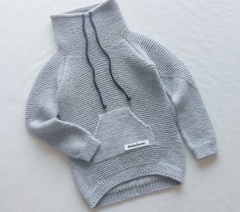 Модный детский пуловер спицами. Описание (Вязание спицами)