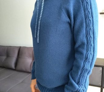 Мужской свитер связан к 23 февраля для сына ❤️ (ИДЕИ ДЛЯ ВДОХНОВЕНИЯ)