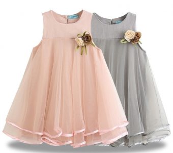 Выкройки нарядного платья для девочки на возраст от года до 14 лет (Шитье и крой)
