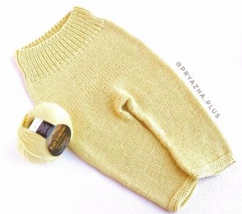 Как связать теплые штанишки для малыша (Вязание спицами)
