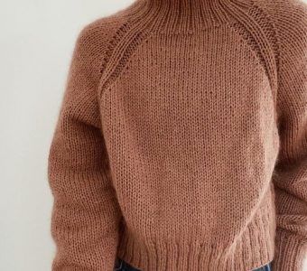 Красивый свитер (Вязание спицами)