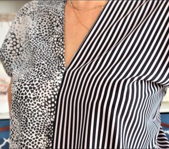 Удобная блузка на лето за 15 минут без выкройки (Шитье и крой)